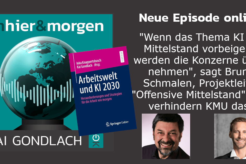 KI im Mittelstand & Zusatzqualifizierung mit Bruno Schmalen