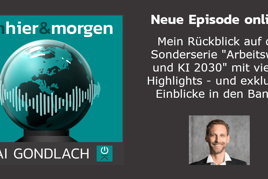 Podcast zum Band Arbeitswelt und KI 2030